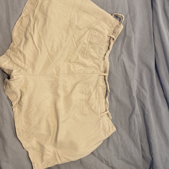 Tan Paper-bag Tie Torrid Shorts - Picture 4 of 4